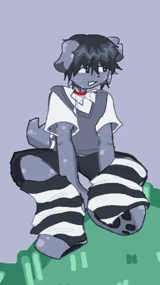 ai character: Pebble background