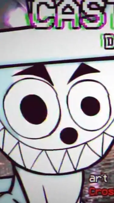 ai character: castle cat! background