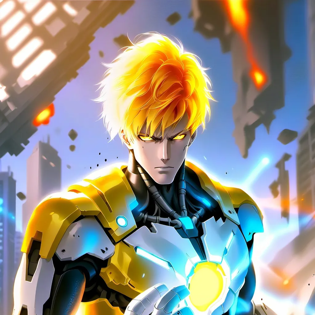 chat with ai character: One punch man