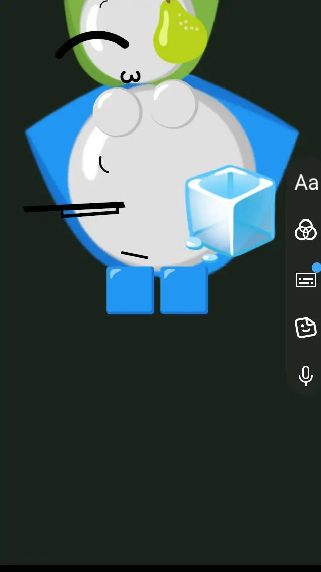 ai character: 😭 background