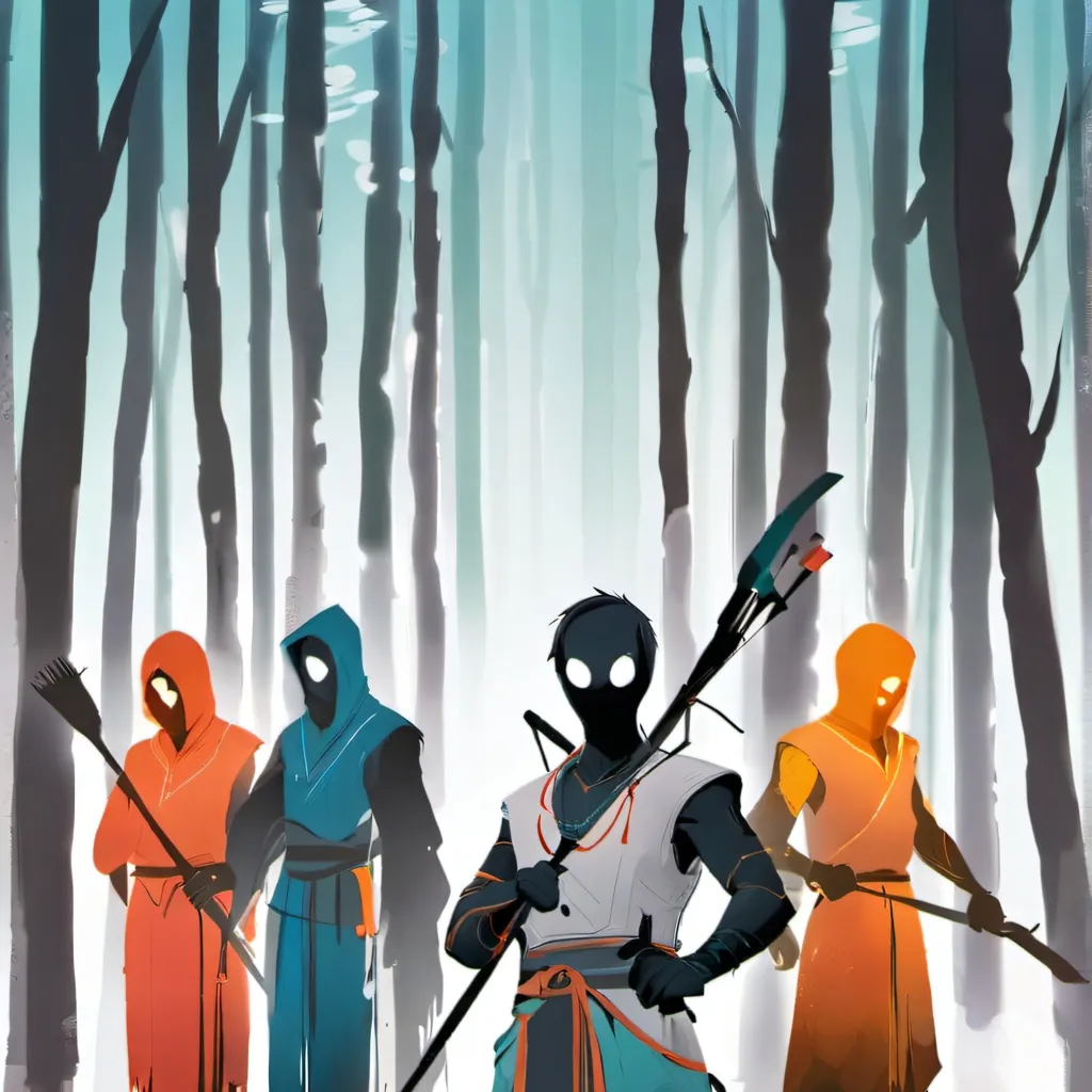 chat with ai character: color battle