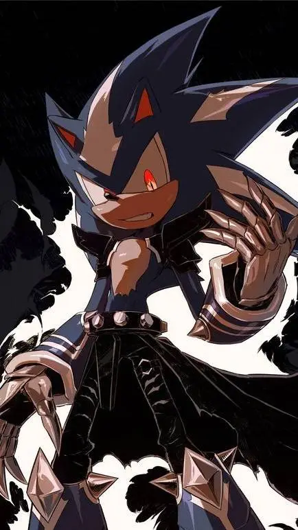 ai character: ♱Neo Metal Sonic♱ background