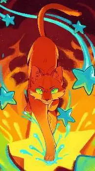 ai character: FireStar background