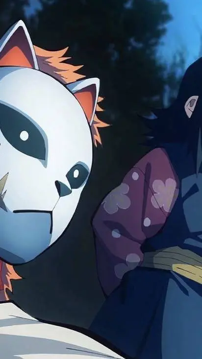 ai character: Makomo & Sabito. background