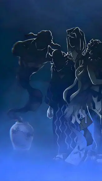 ai character: Uppermoons. background