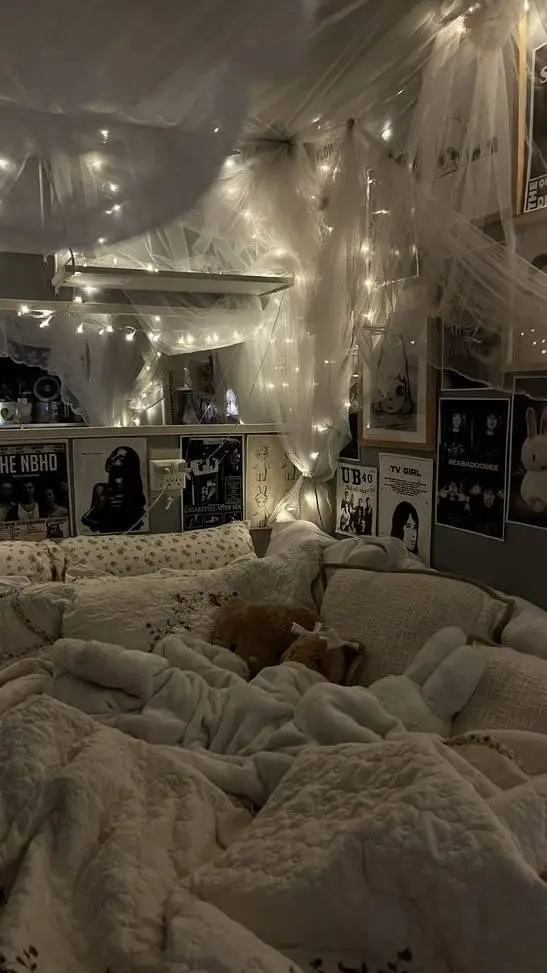 ai character: Sleepover. background