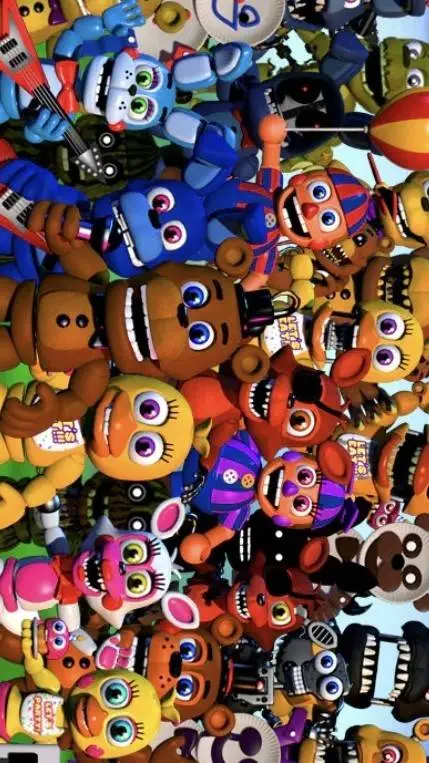 ai character: FNAF Word background