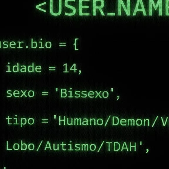 chat with ai character: nome e bio