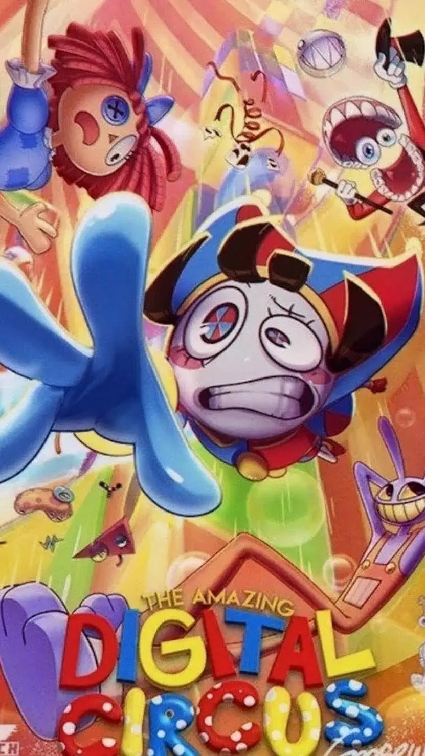 ai character: Digital Circus background