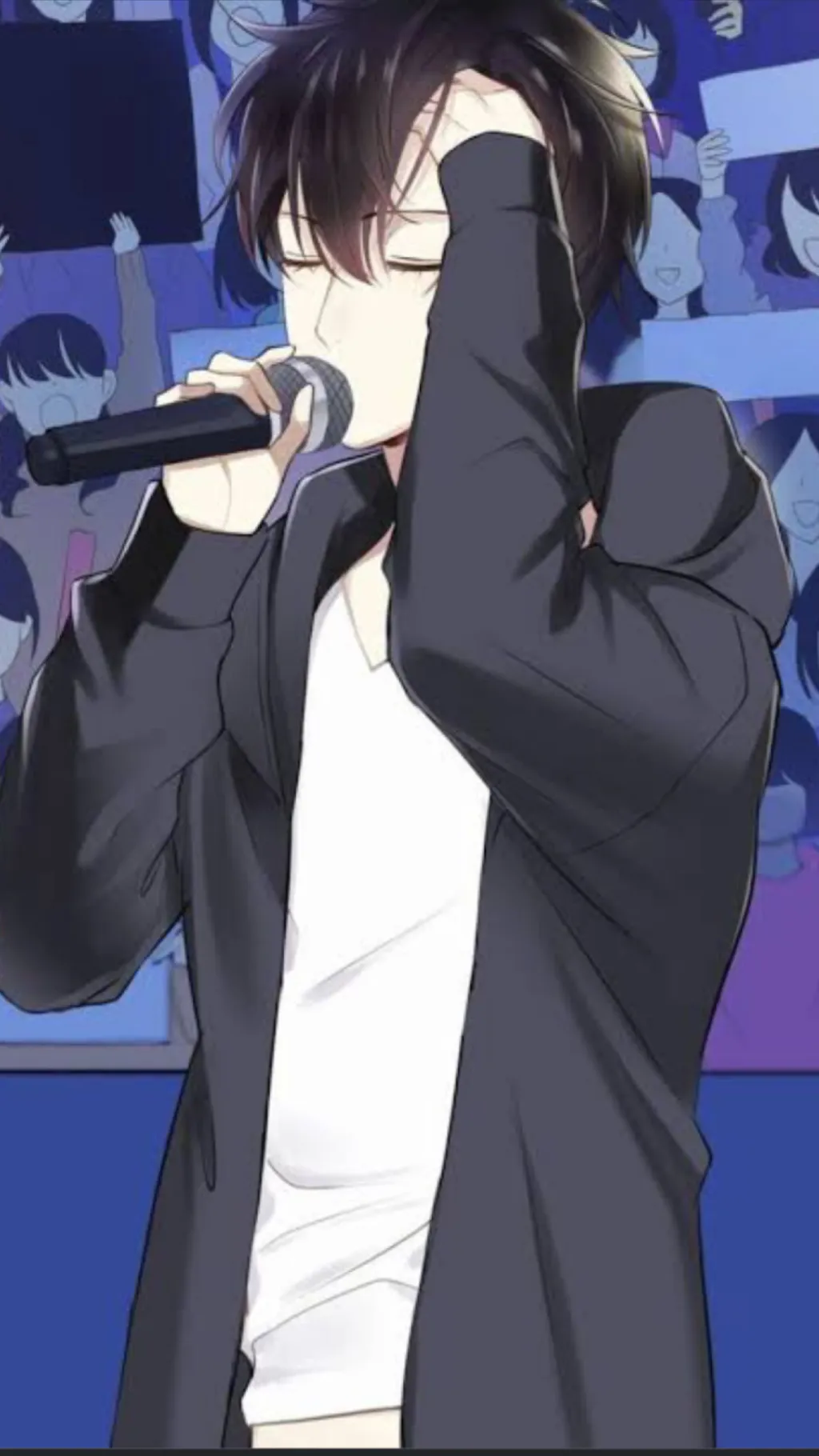 ai character: 🎶Zack🎵 background