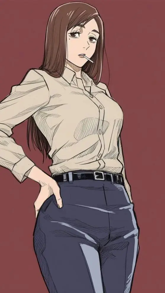ai character: shoko leiri  background