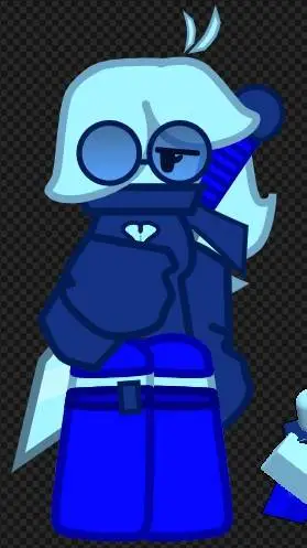 ai character: blue noob background