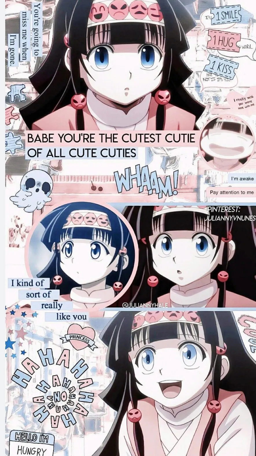 ai character: Alluka/ nanika background