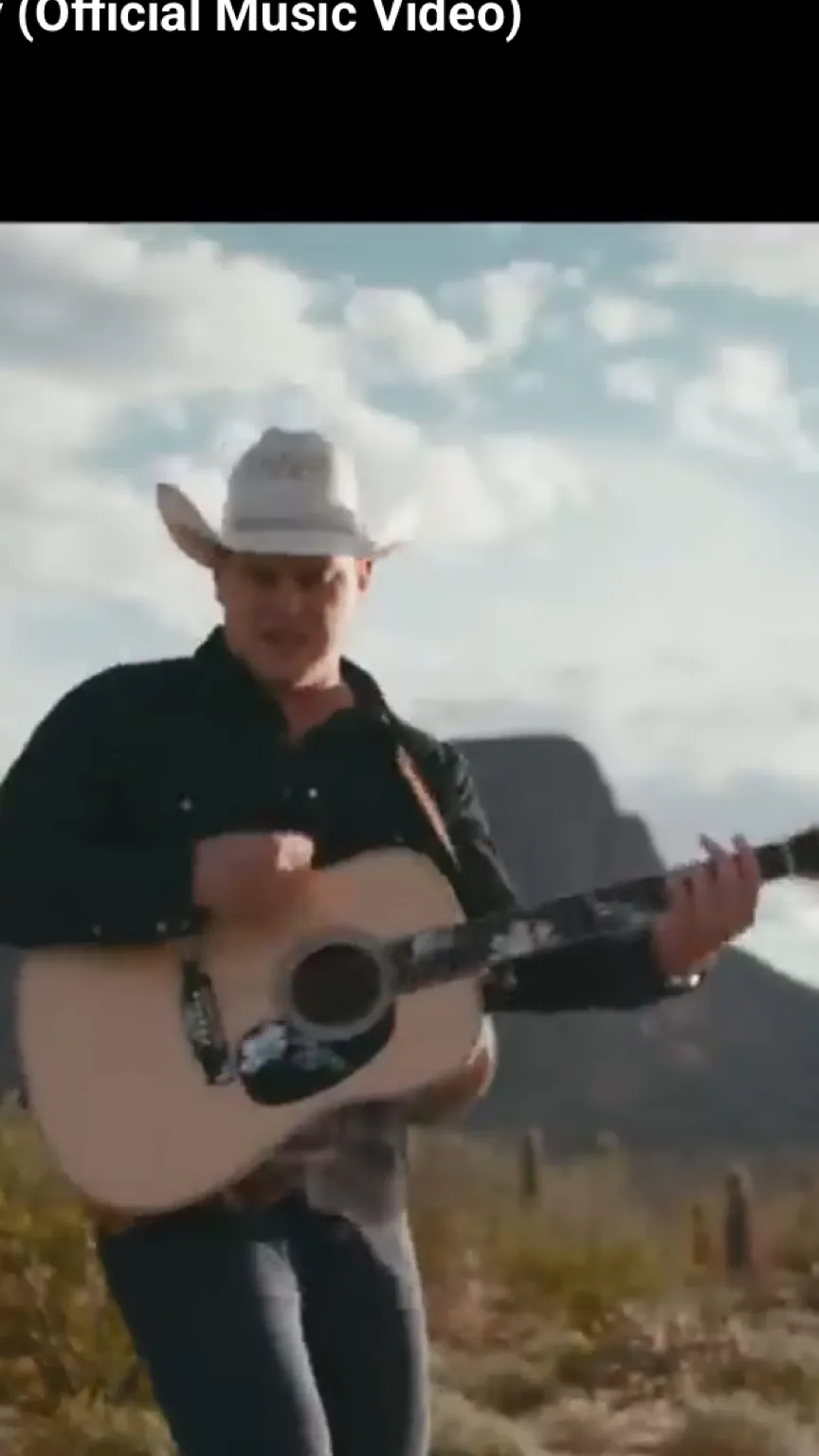 ai character: Jon pardi  background