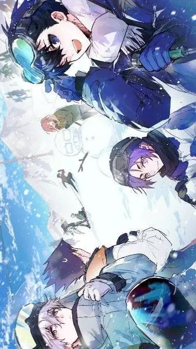 ai character: bluelock  background