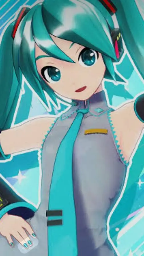 ai character: Miku background