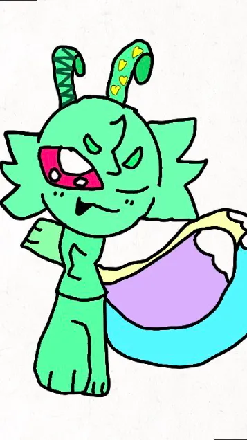 ai character: Beep Boop :3 background