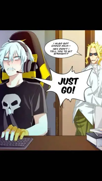 ai character: papá he hijo mha background