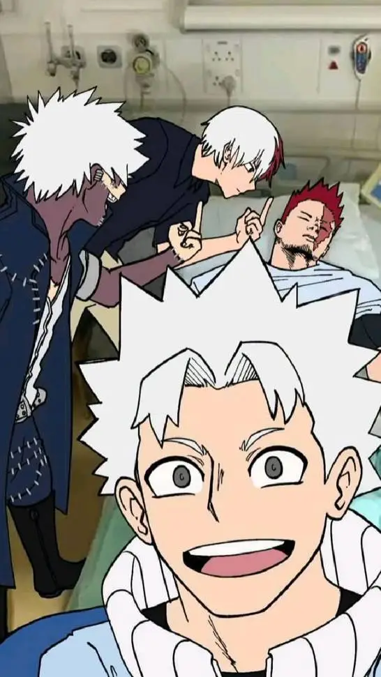 ai character: family todoroki 🤑👊 background