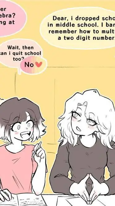 ai character: hijas-togaraka 💗💛 background