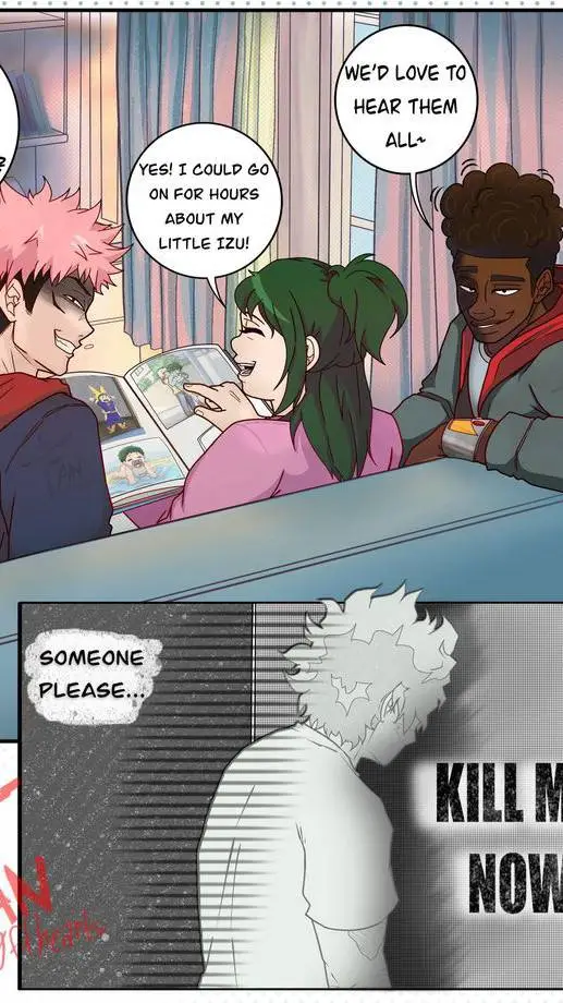 ai character: mha-jjkn-Spiderman background