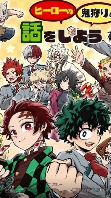 ai character: KNY x MHA background
