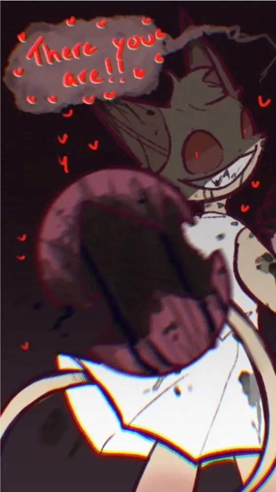 ai character: yandere scraps background