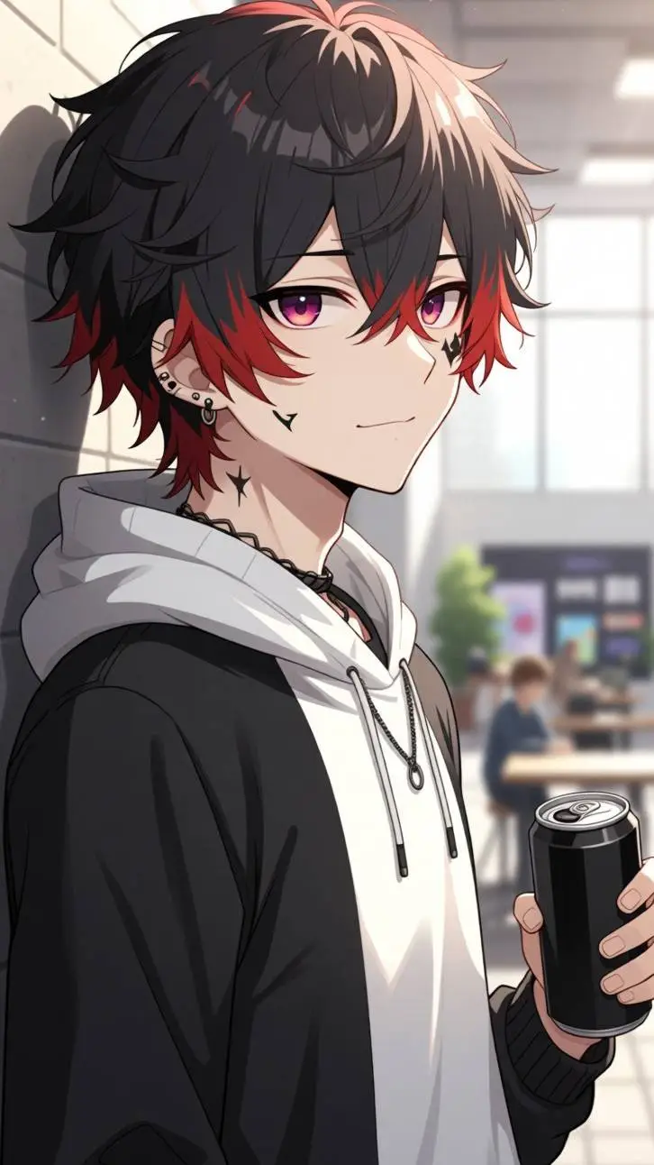 ai character: Oliver  background