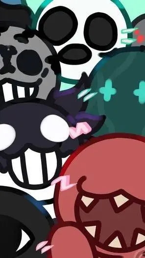 ai character: doors with pp? background