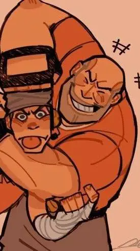 ai character: tf2 heavy background