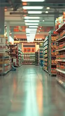 ai character: horror superstore  background