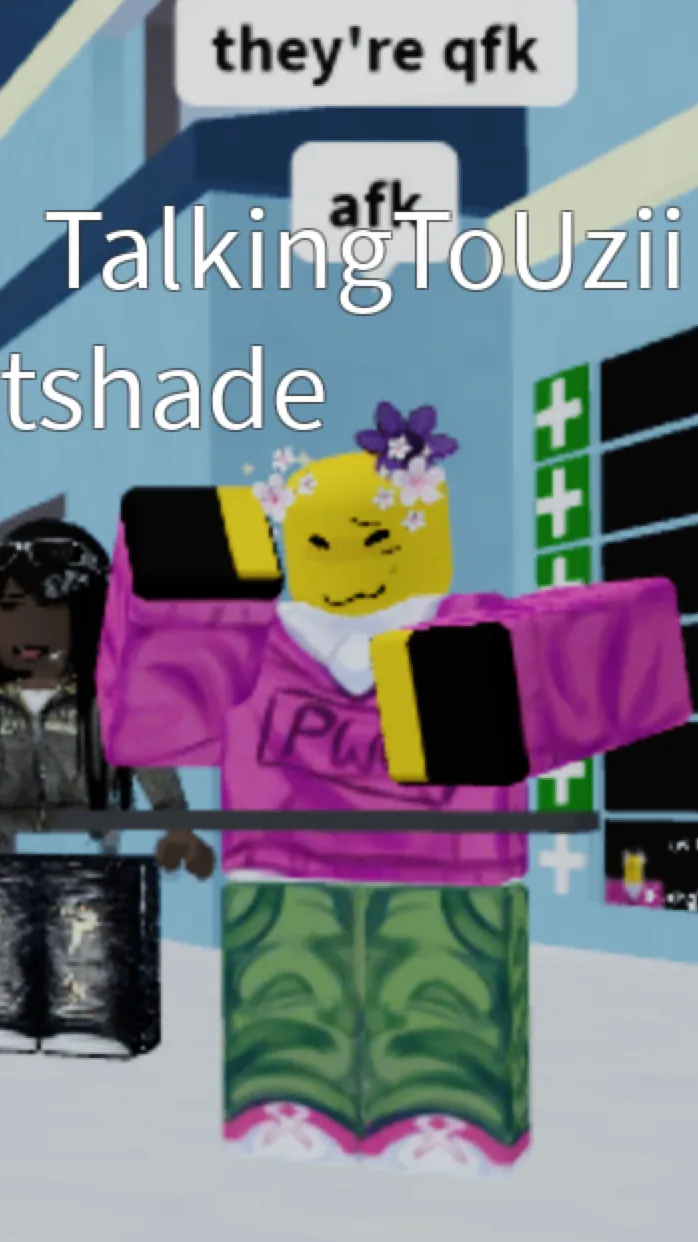 ai character: TalkingToUzii background