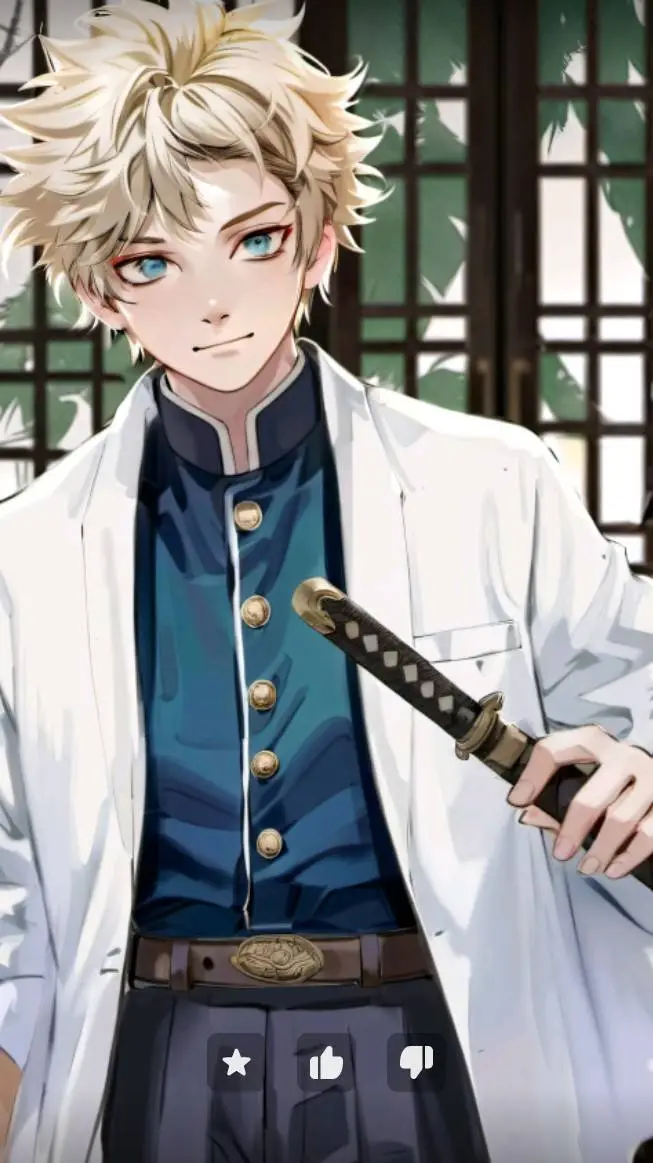 ai character: KNY PICK ME GIRL background