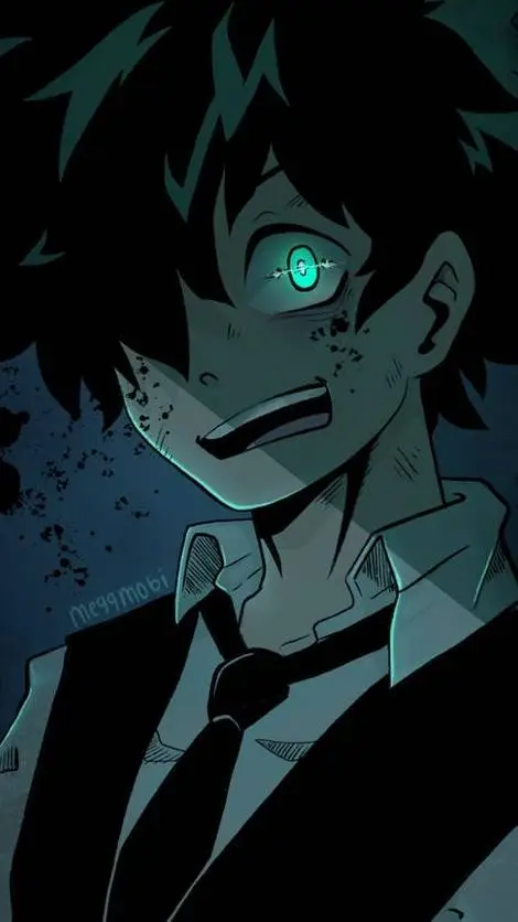 ai character: Villain Deku background