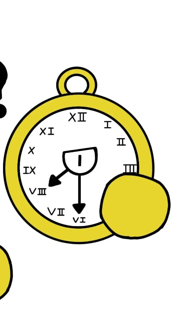 ai character: Clockman  background