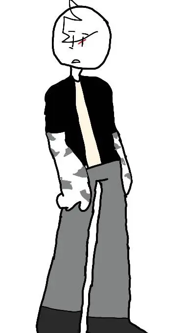 ai character: Aaronx  background