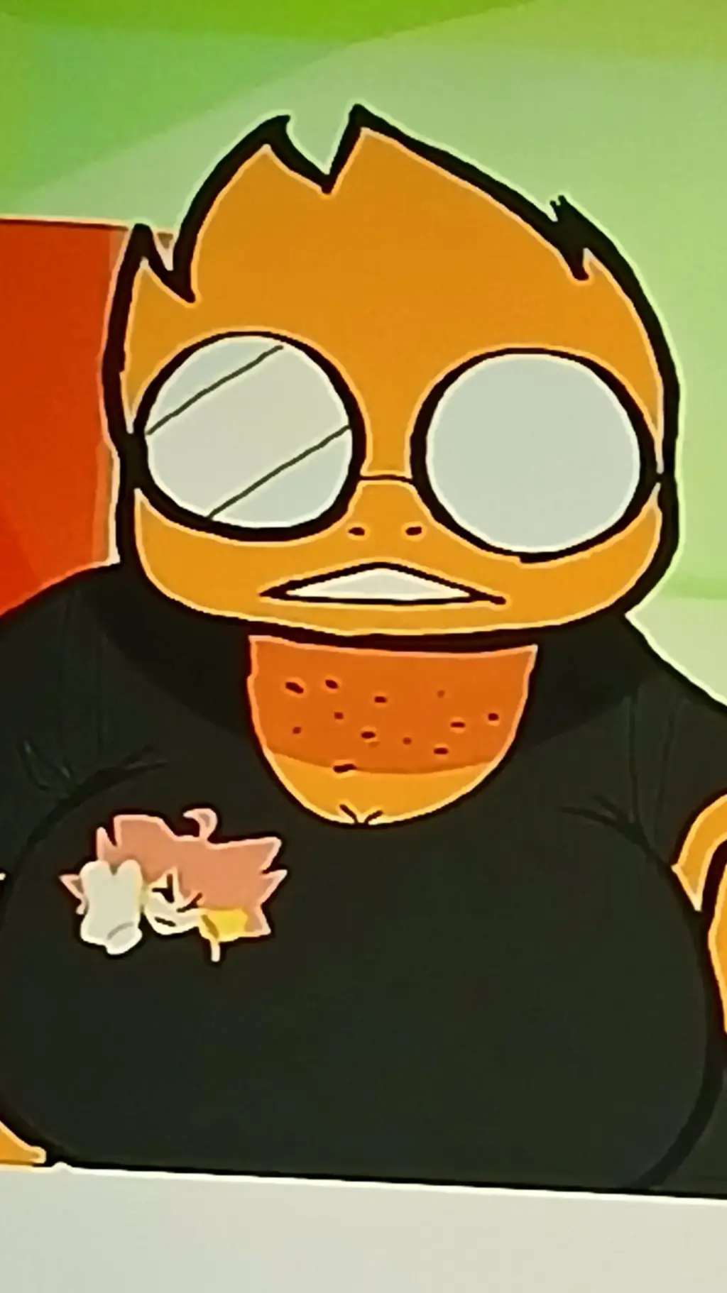ai character: Dr.Alphys background