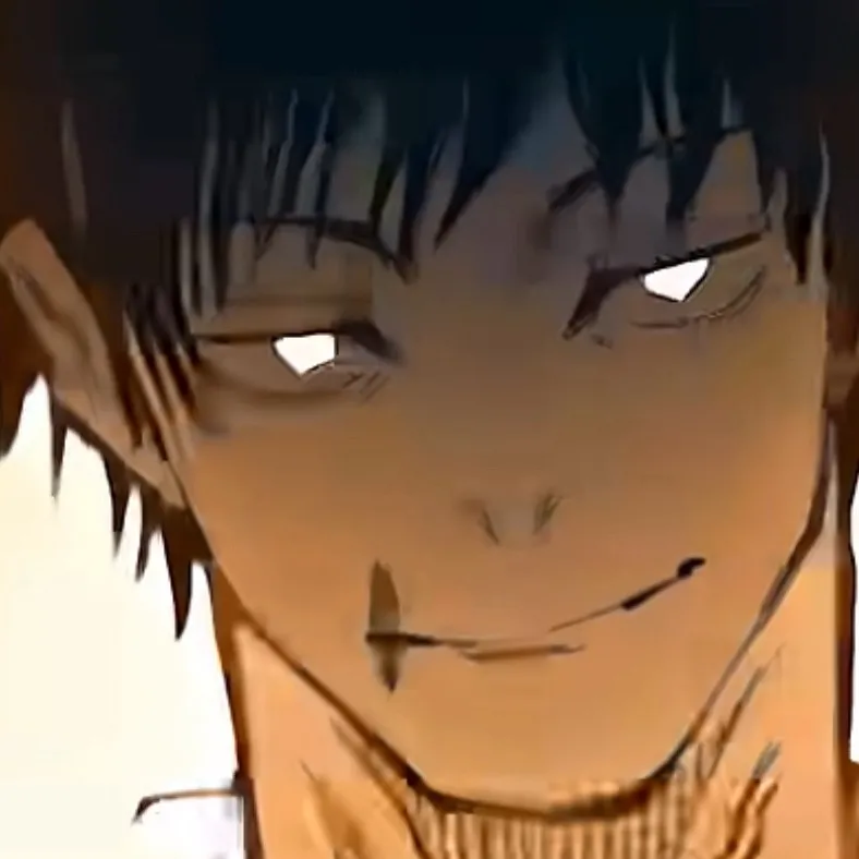 chat with ai character: Toji jumping edit
