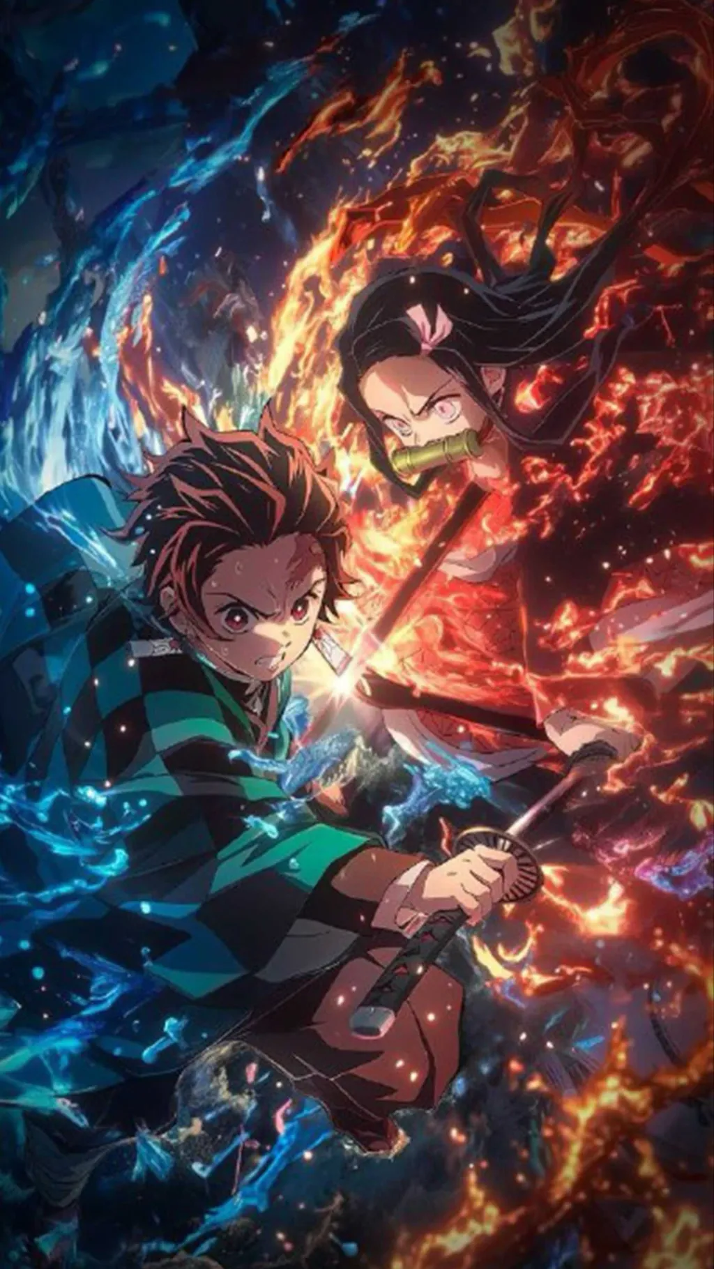 ai character: Demon slayer  background