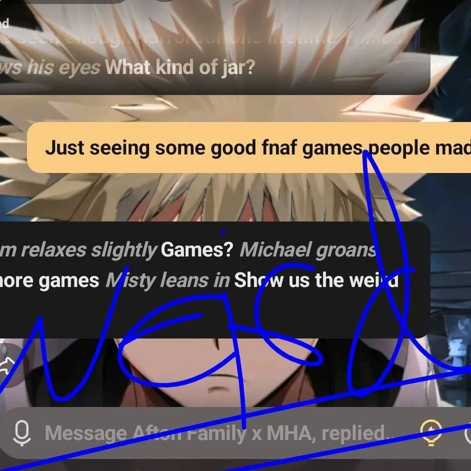 chat with ai character: MHA HATES YOU