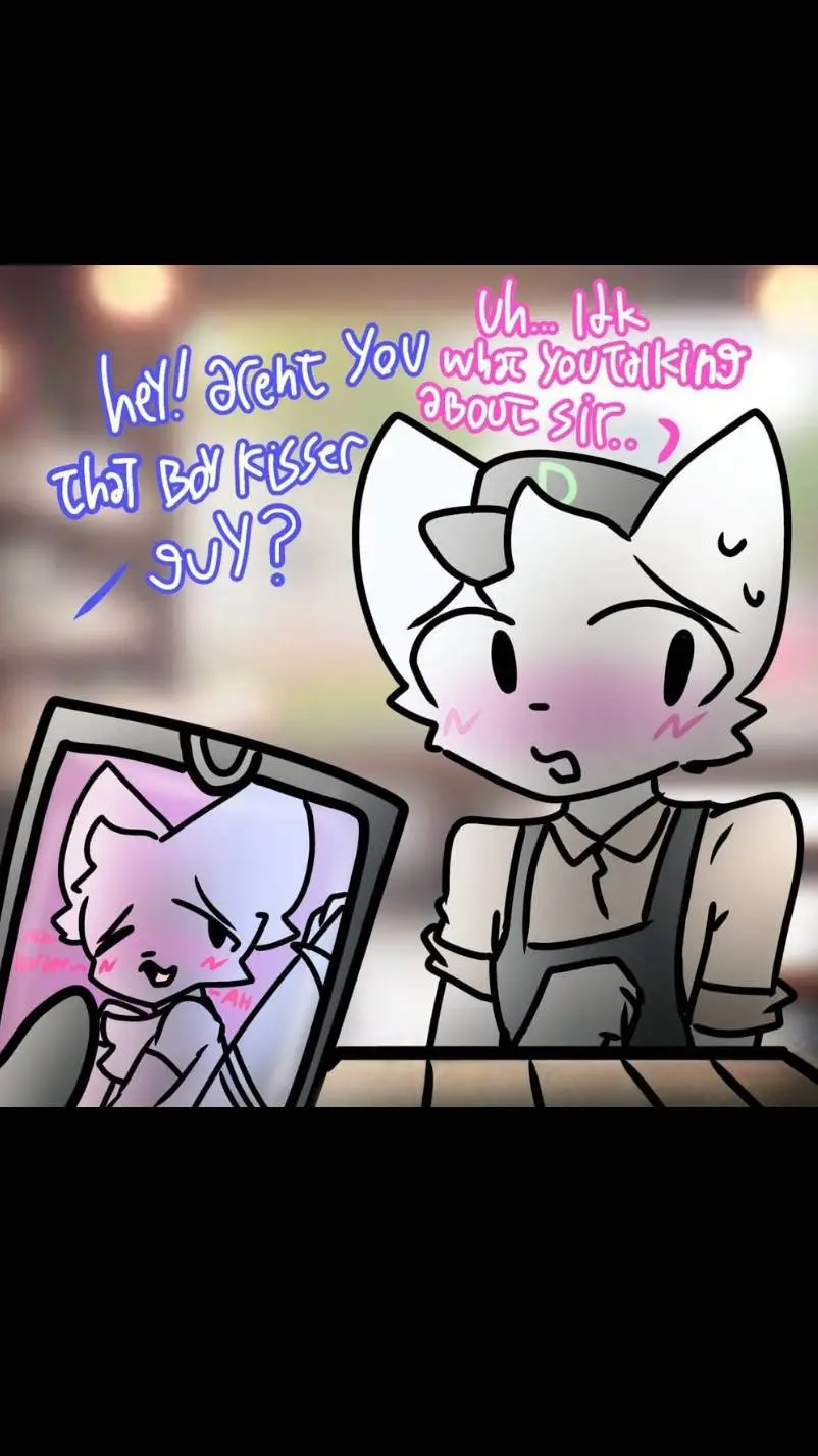 ai character: Boykisser background