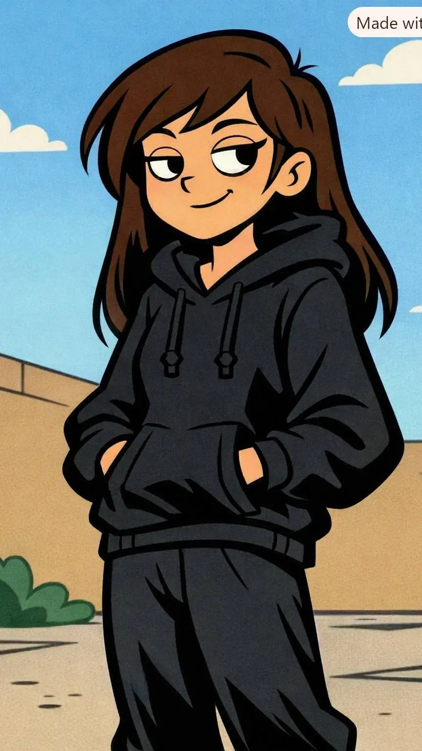 ai character: penny miller  background