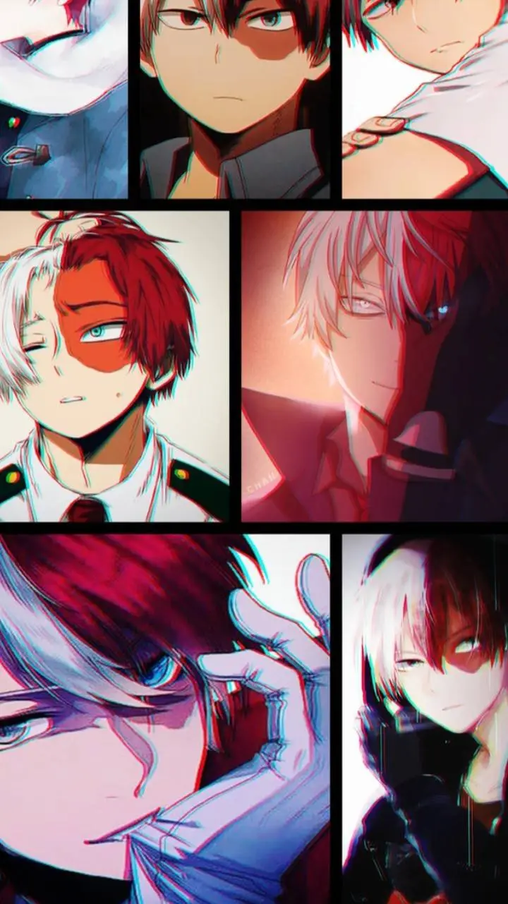 ai character: todoroki  background