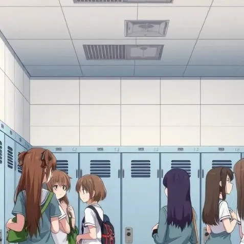 chat with ai character: girls locker room 