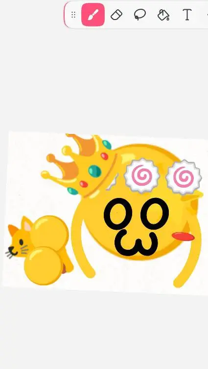 ai character: sweet cat background