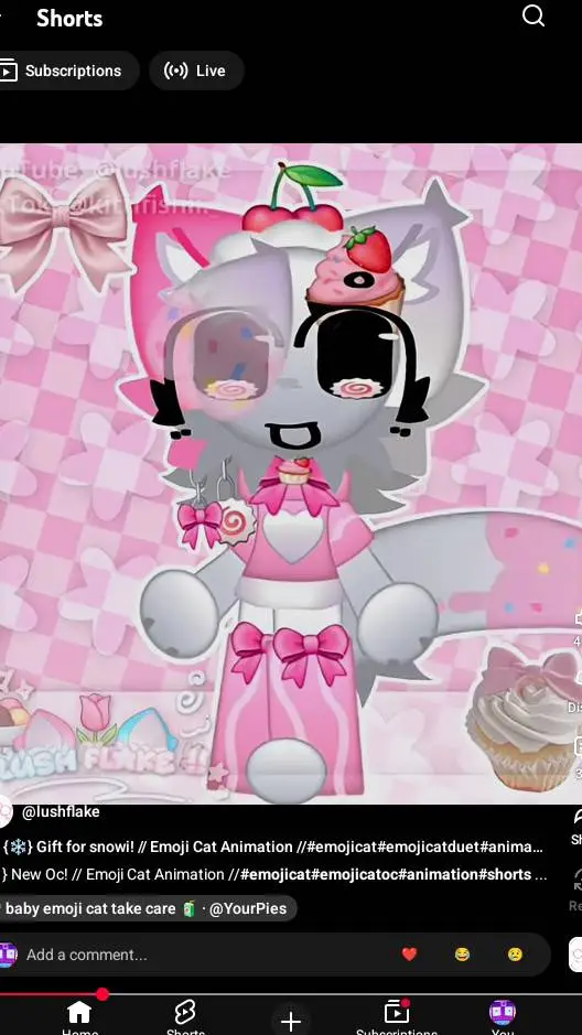 ai character: 🐈 cat 😺 background