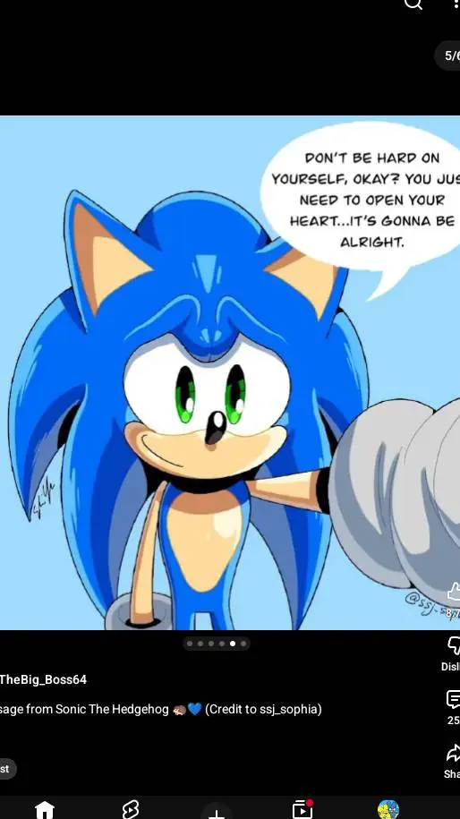 ai character:  Sonic background