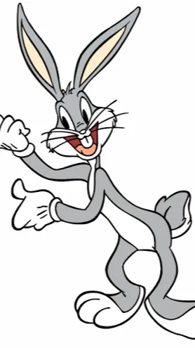 ai character: Bugs bunny background