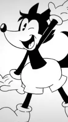 ai character: Wubby the wolf  background