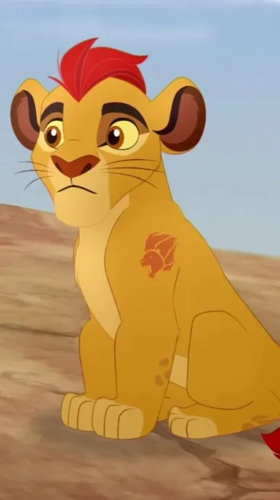 ai character: kion age backwards background